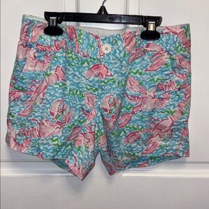 Lilly Pulitzer Lobster 🦞 Callahan Shorts - Size 2